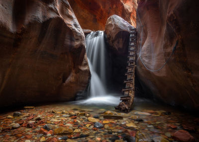 Kanarraville falls in utah