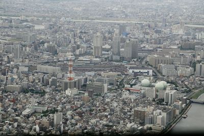 Aerial view of cityscape