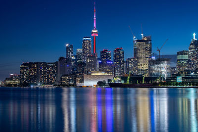 Night scape toronto