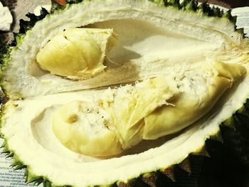 Close-up of bananas in plate