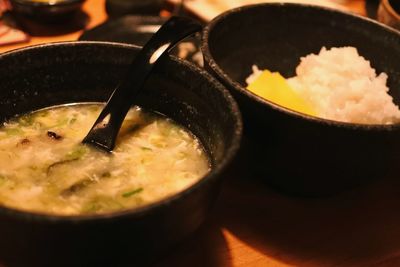 Close-up of food in bowl