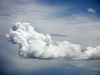 Low angle view of clouds in sky
