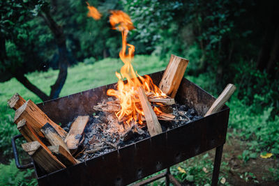 burning