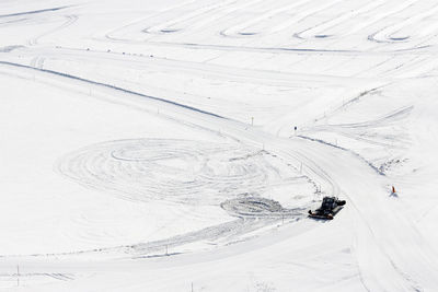 Snow covered landscape