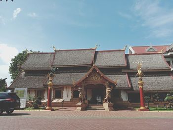 Exterior of building against sky