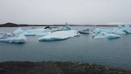 Glacial river lagoon - jökulsárlón