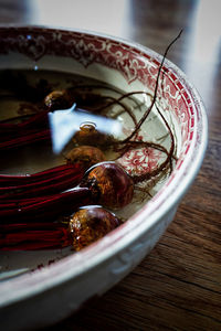 Close-up of beetroot