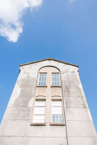 Low angle view of building against sky