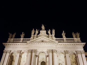 Low angle view of temple