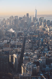 Aerial view of cityscape