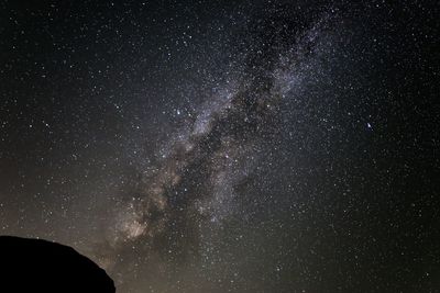 Star field against sky at night