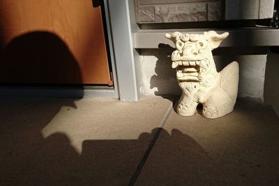 View of graffiti on wall