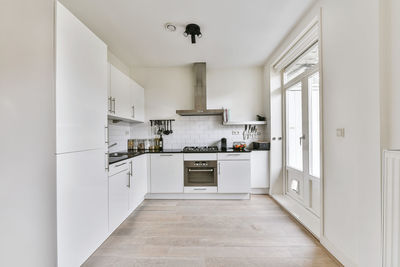 Interior of kitchen