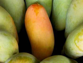 Full frame shot of fruits for sale in market