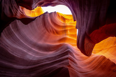 Rock formations at canyon