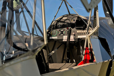 Airplane cockpit