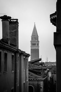 Low angle view of historical building