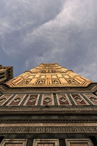 Low angle view of building against sky