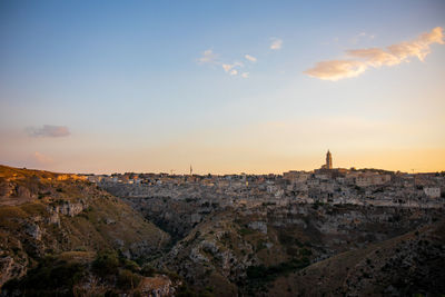 Skyline of matera