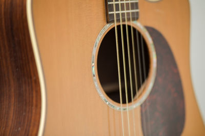 Close-up of guitar