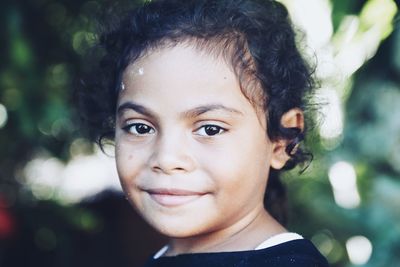 Portrait of smiling boy