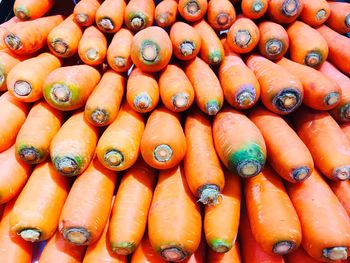 Full frame shot of pumpkins