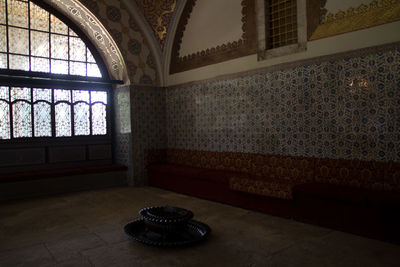 Interior of building