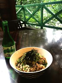 Close-up of food served in bowl