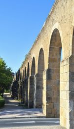 View of arch bridge