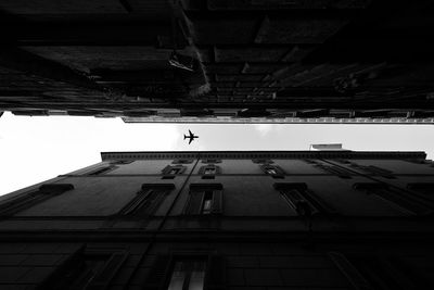 Low angle view of building against sky