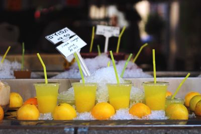 Variety of food for sale