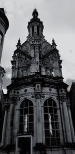 Low angle view of historical building against sky