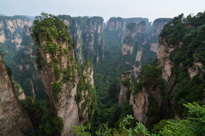 Scenic view of mountains