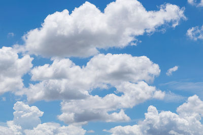 Low angle view of cloudy sky