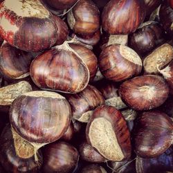 Full frame shot of onions