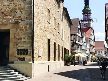 View of buildings in city