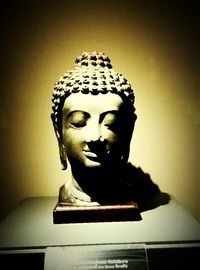 Low angle view of statue