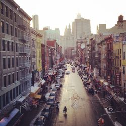 Panoramic view of city