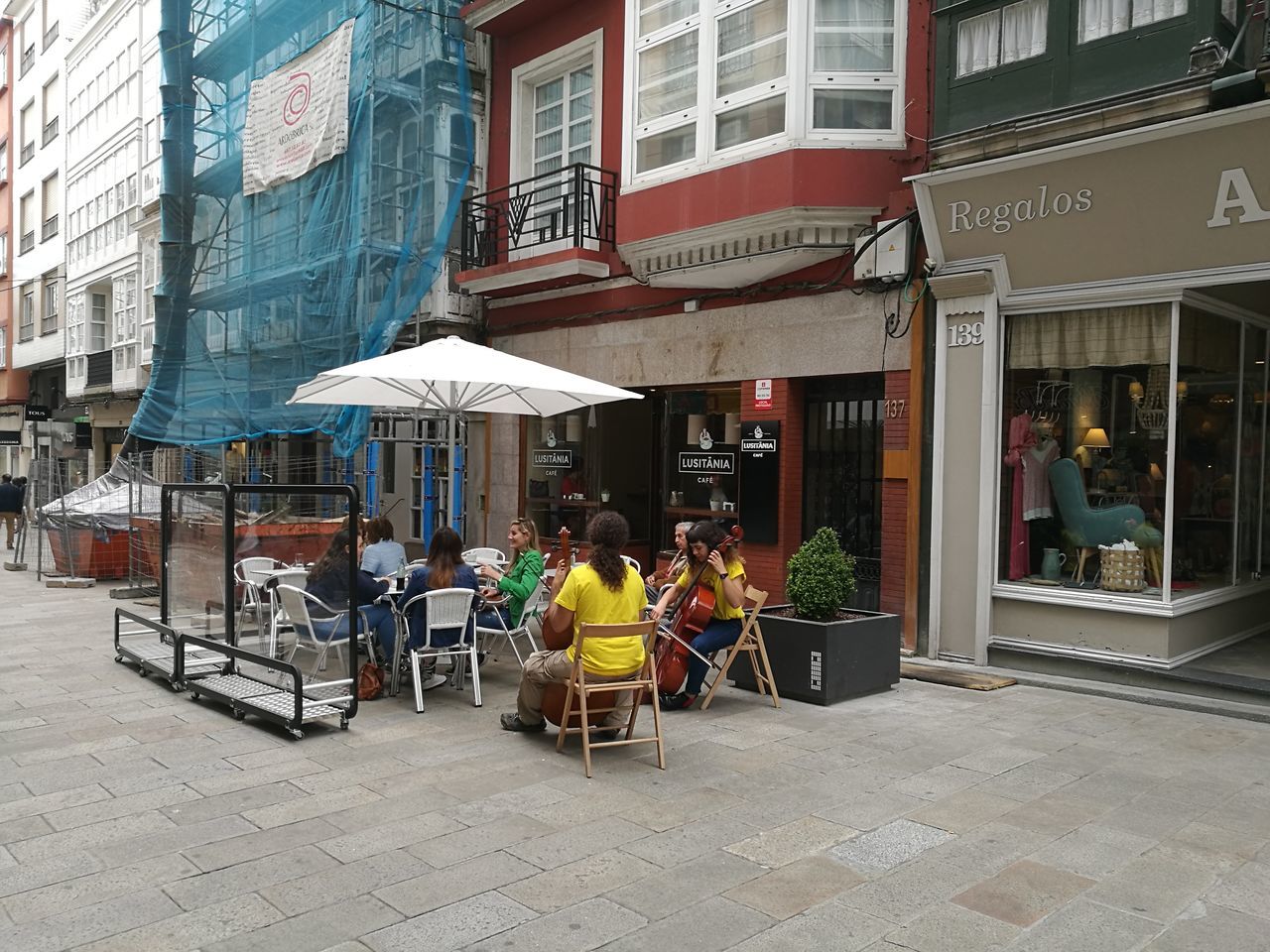 Cafe lusitana ferrol spain