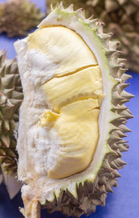 Close-up of bananas on table