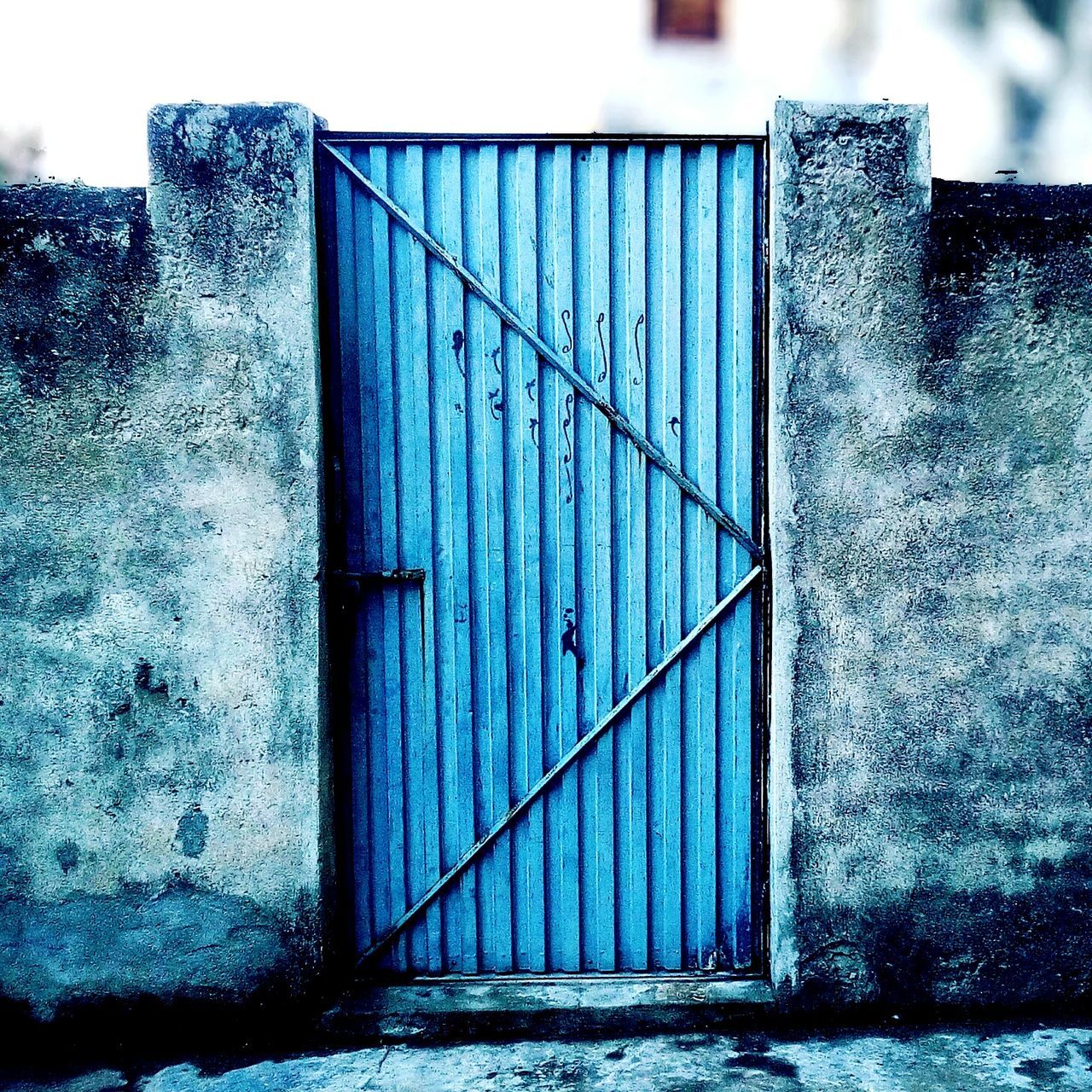 protection, safety, built structure, architecture, fence, security, building exterior, railing, metal, closed, close-up, focus on foreground, gate, day, outdoors, wall - building feature, window, house, no people, water