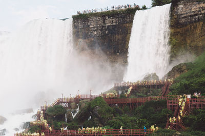 Scenic view of niagara falls