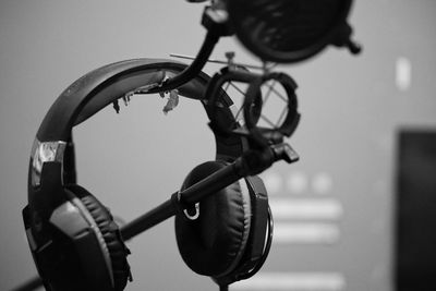 Low angle view of machine part