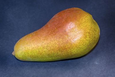 Close-up of apple against white background