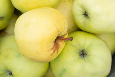 Full frame shot of apples