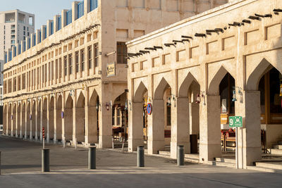 Souq waqif is a souq in doha, traditional spice market 