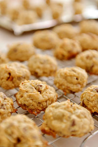 Close-up of cookies