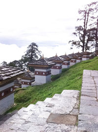 View of built structure against sky