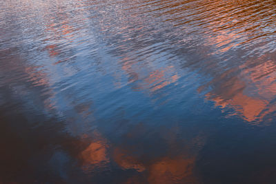 Full frame shot of rippled water