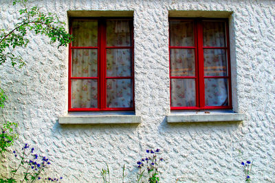 Close-up of window